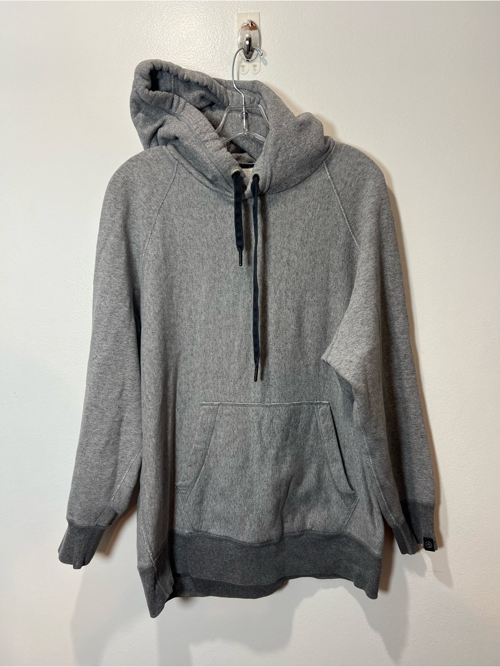 rag & bone Men's Gray Pullover Hoodie